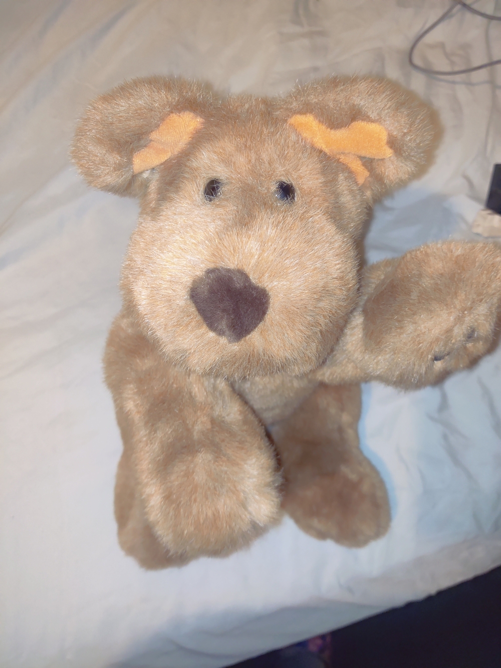 Vintage Charter Club "Barkley the Bear" Shaggy Tan Plush Stuffed Animal